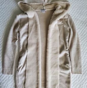 Cotton Emporium hooded cardigan